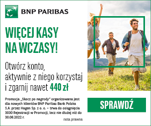 BNP Paribas Konto w marcu