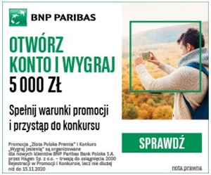 BNP Paribas Złota polska premia