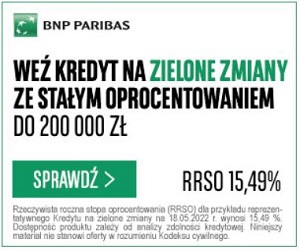 Kredyt Na Zielone Zmiany BNP Paribas