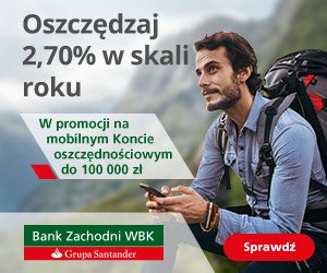 Bank Zachodni WBK Mobilne Konto Oszczędnościowe
