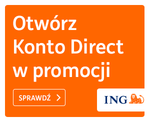 ING Bank Śląski Konto Direct z premią