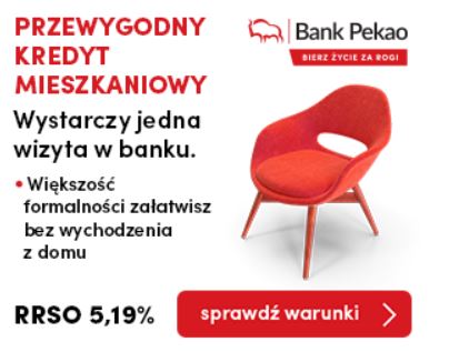 Pekao SA Przewygodny kredyt mieszkaniowy