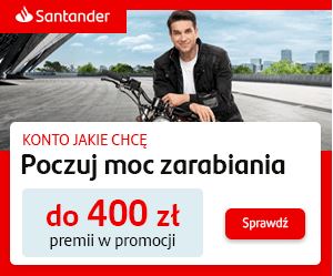 Santander Konto Jakie Chcę (premia)